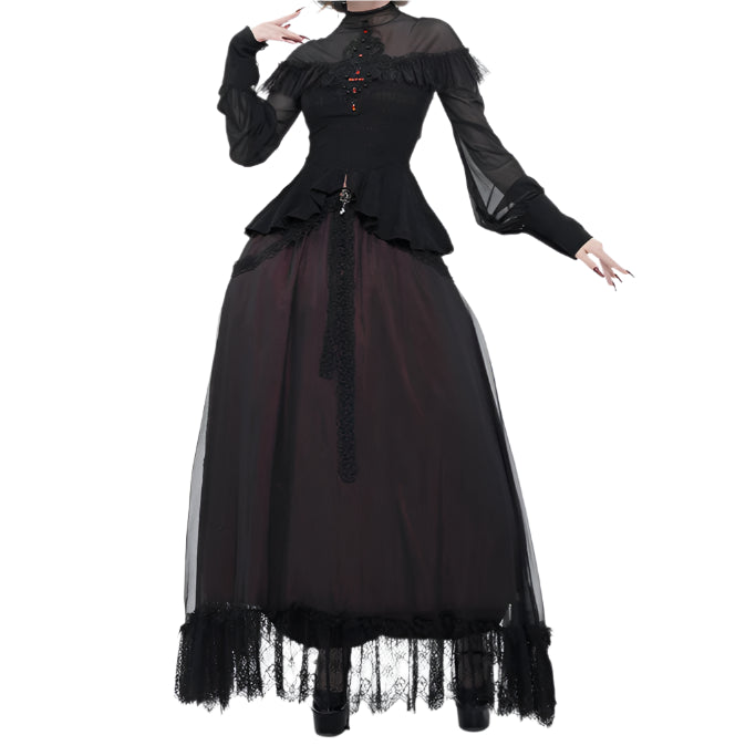 Damian Darling Gothic Top by Eva Lady