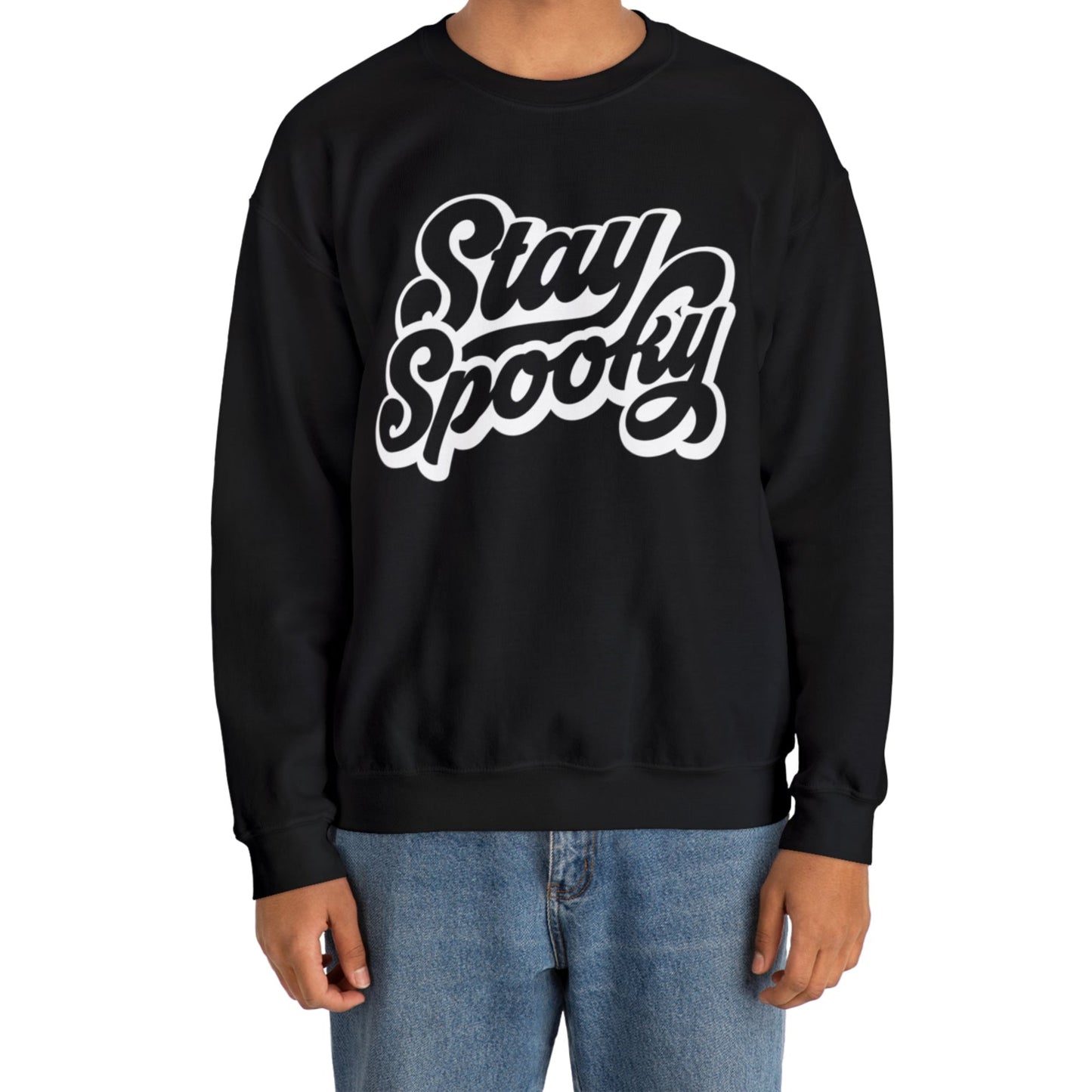 Stay Spooky Crewneck Sweatshirt Top by The Dark Side of Fashion
