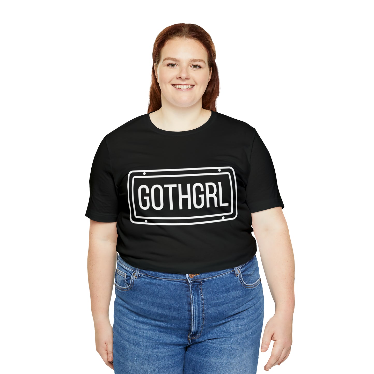 GOTHGRL License Plate Top by The Dark Side of Fashion