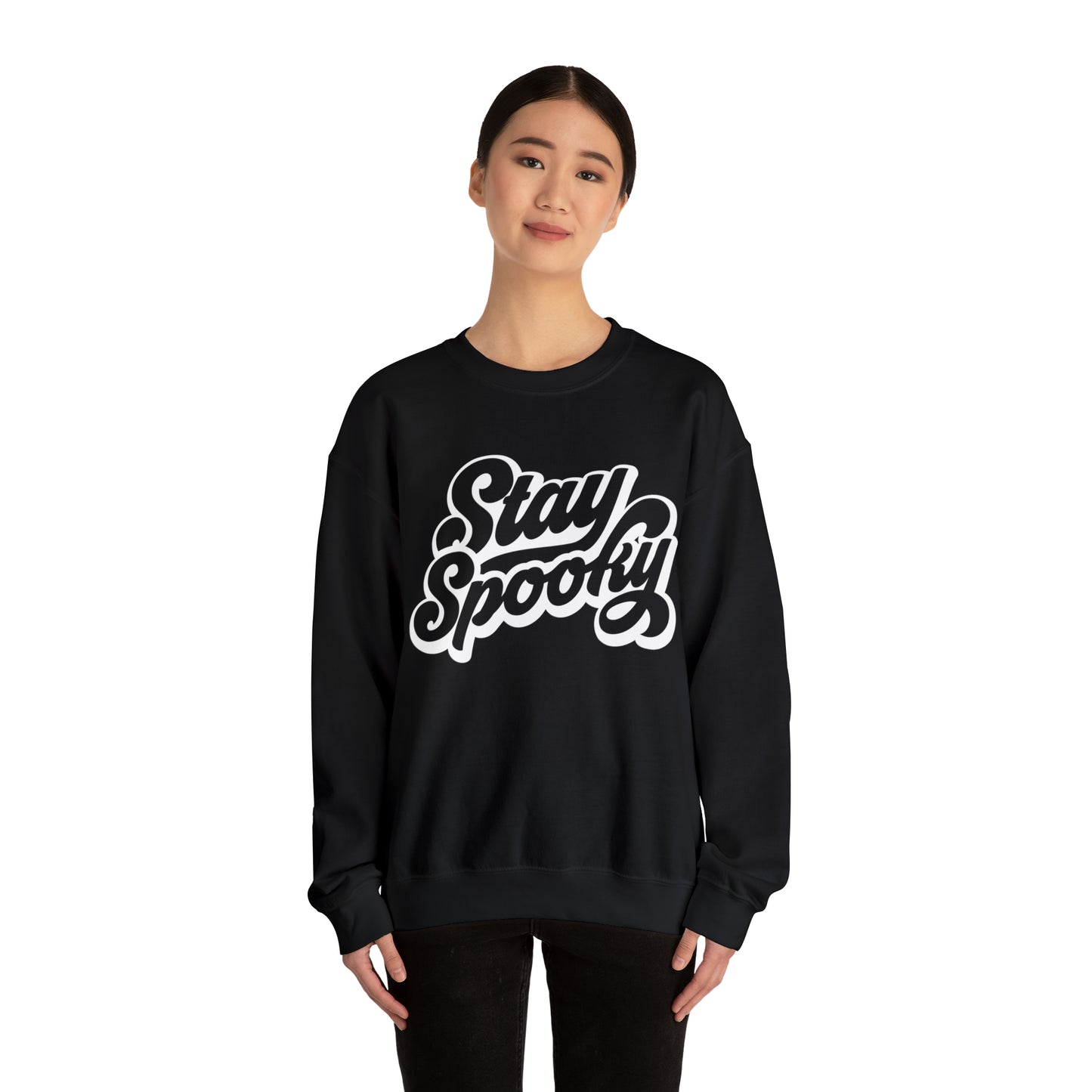 Stay Spooky Crewneck Sweatshirt Top by The Dark Side of Fashion