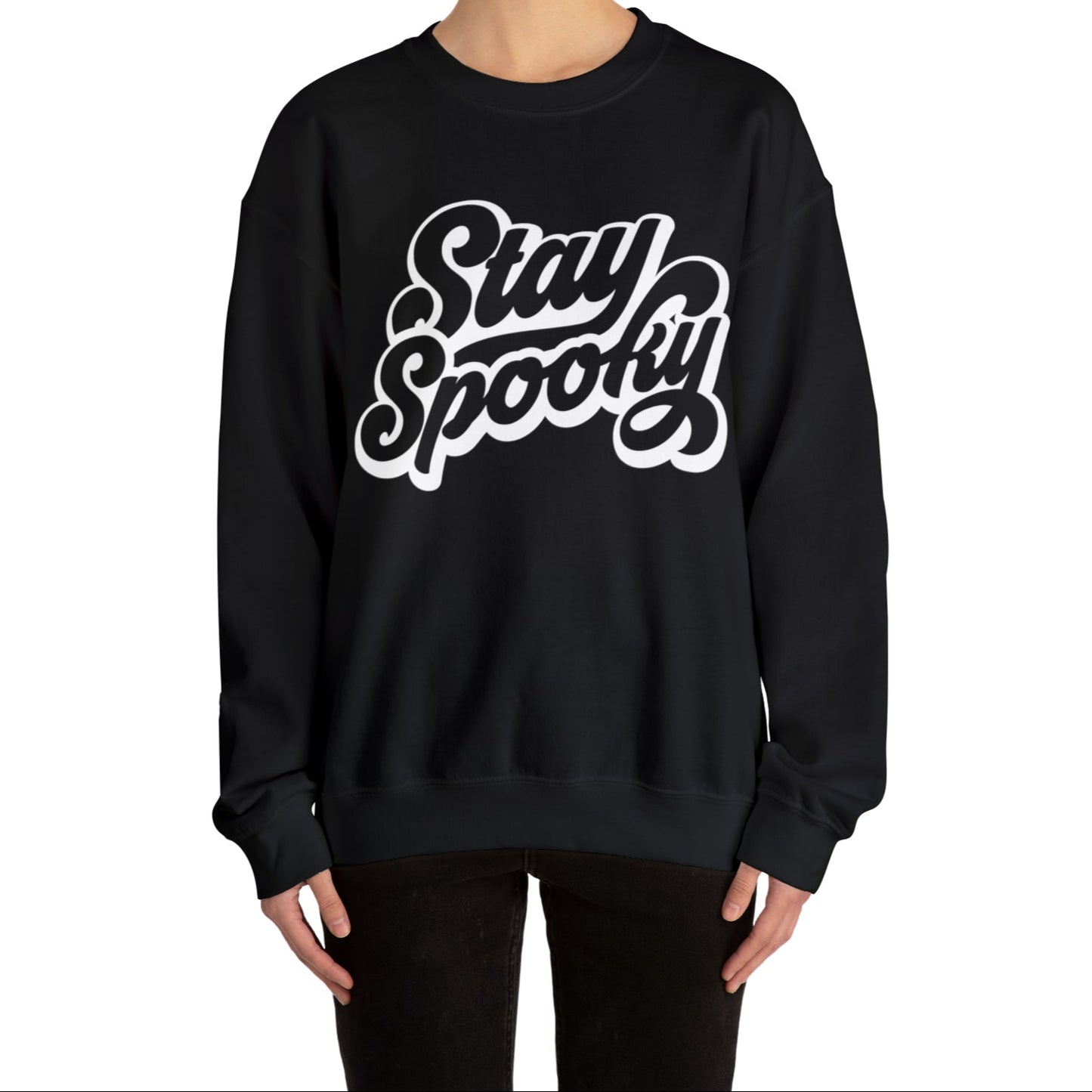 Stay Spooky Crewneck Sweatshirt Top by The Dark Side of Fashion