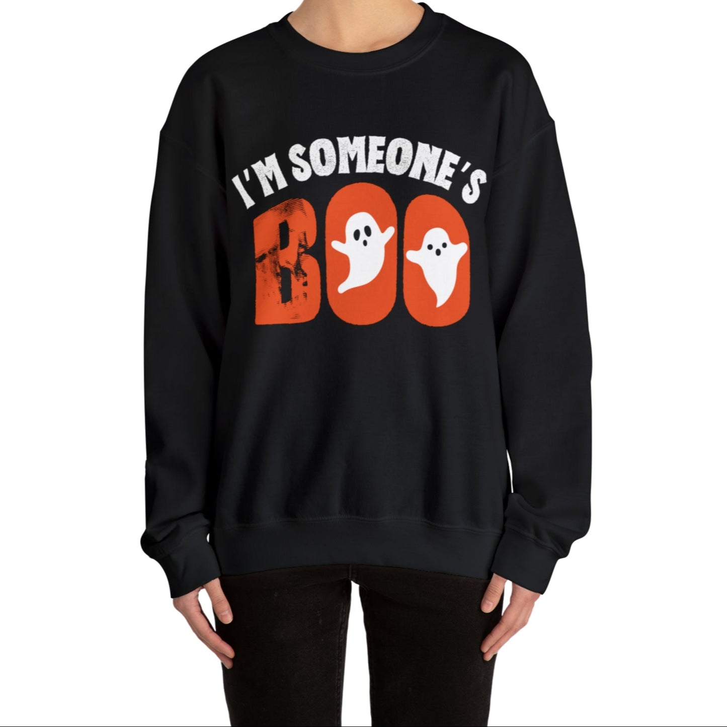 I'm Someone's Boo Ghost Crewneck Sweatshirt Top by The Dark Side of Fashion