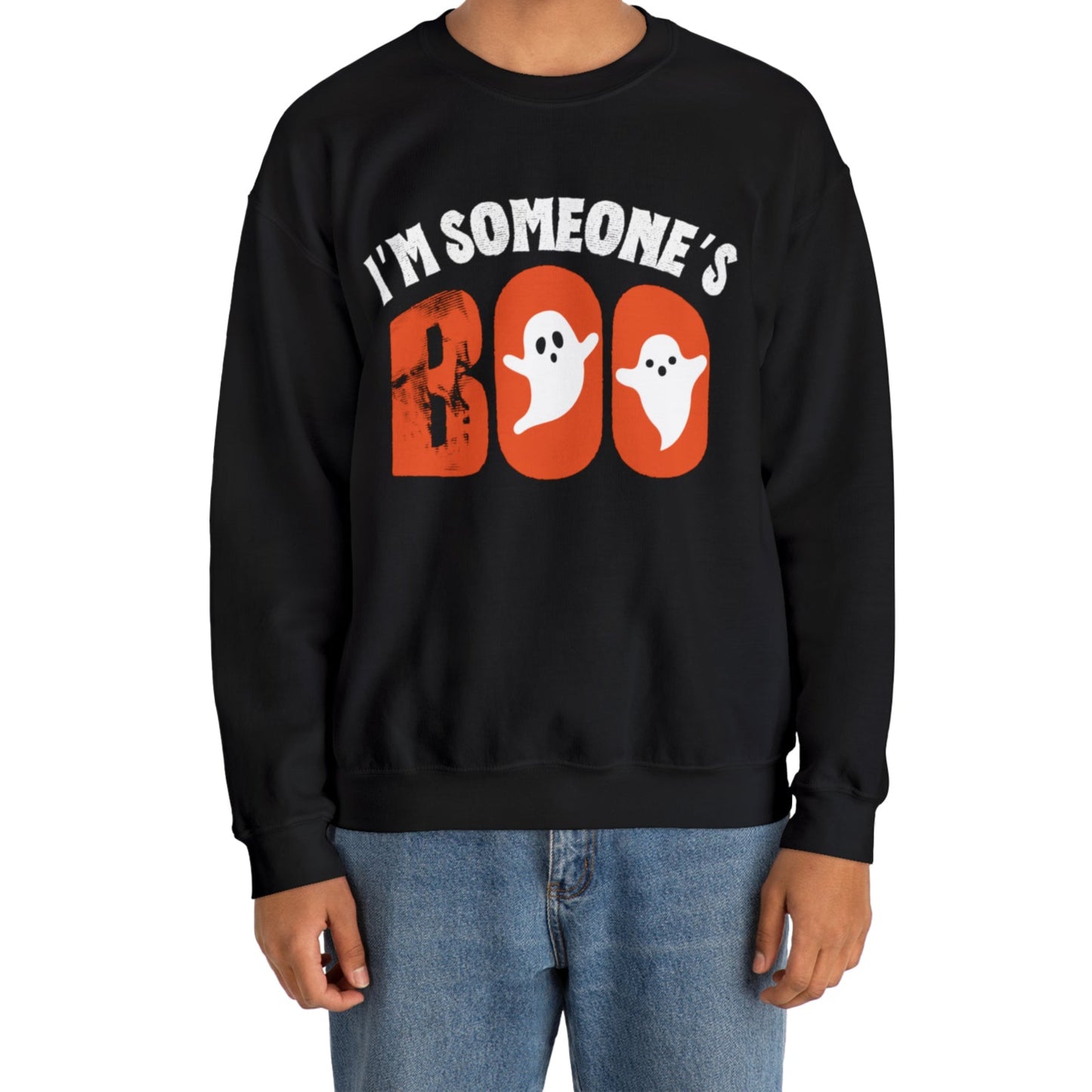 I'm Someone's Boo Ghost Crewneck Sweatshirt Top by The Dark Side of Fashion