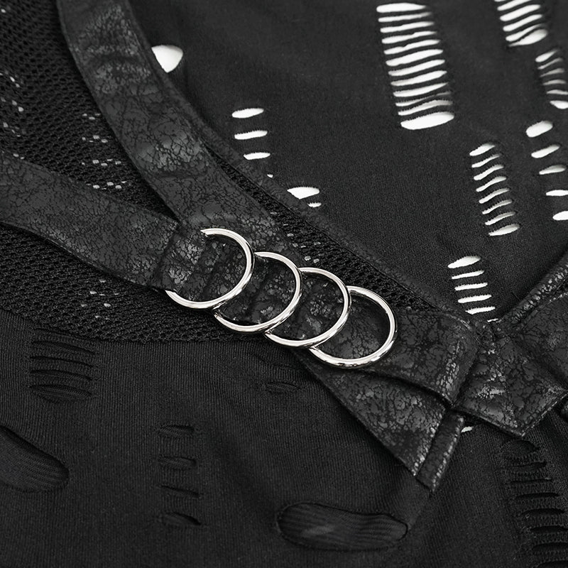 Technical Error Gothic Top by Devil Fashion