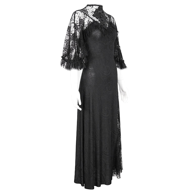 Dead Petunias Lace Dress by Devil Fashion