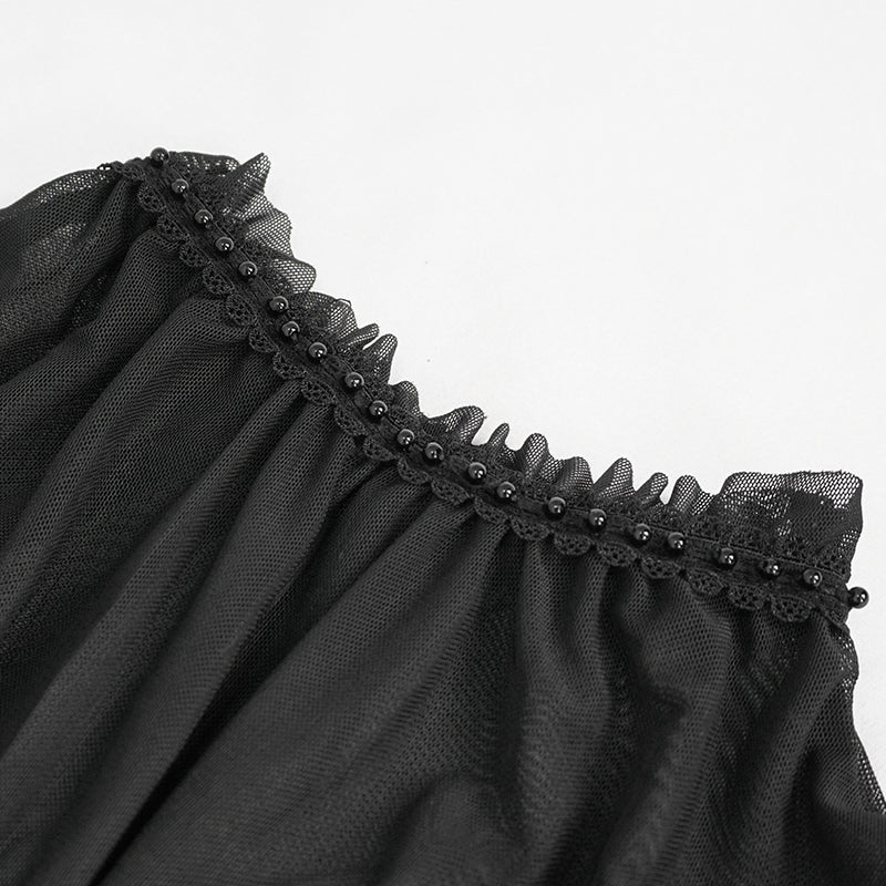 Lost In The Fog Gothic Top by Eva Lady