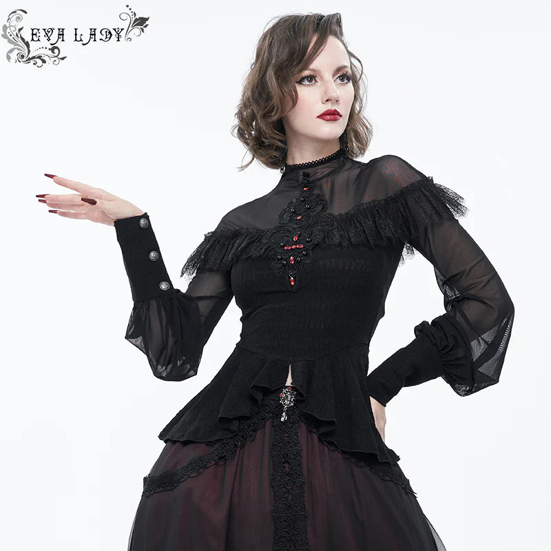 Damian Darling Gothic Top by Eva Lady