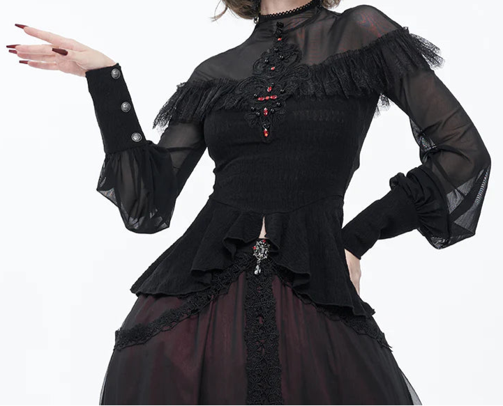 Damian Darling Gothic Top by Eva Lady