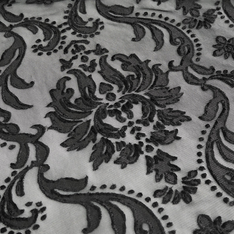 Eveline Gothic Lace Hooded Cape by Eva Lady