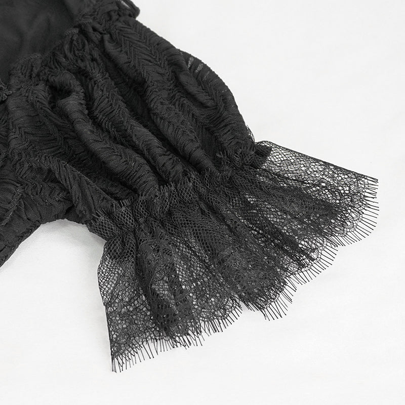 Lost In The Fog Gothic Top by Eva Lady