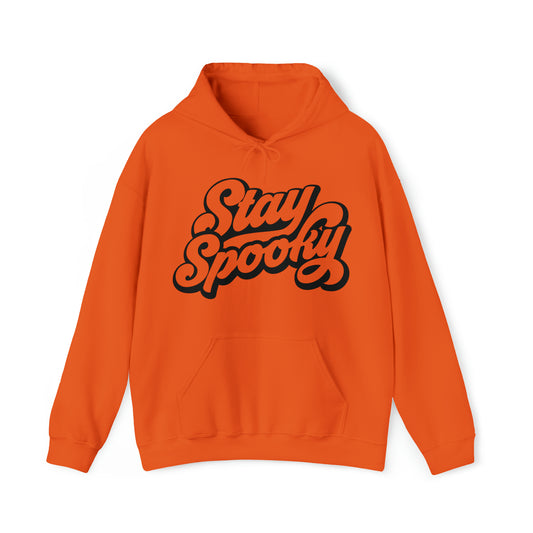 Stay Spooky Orange Hoodie by The Dark Side of Fashion