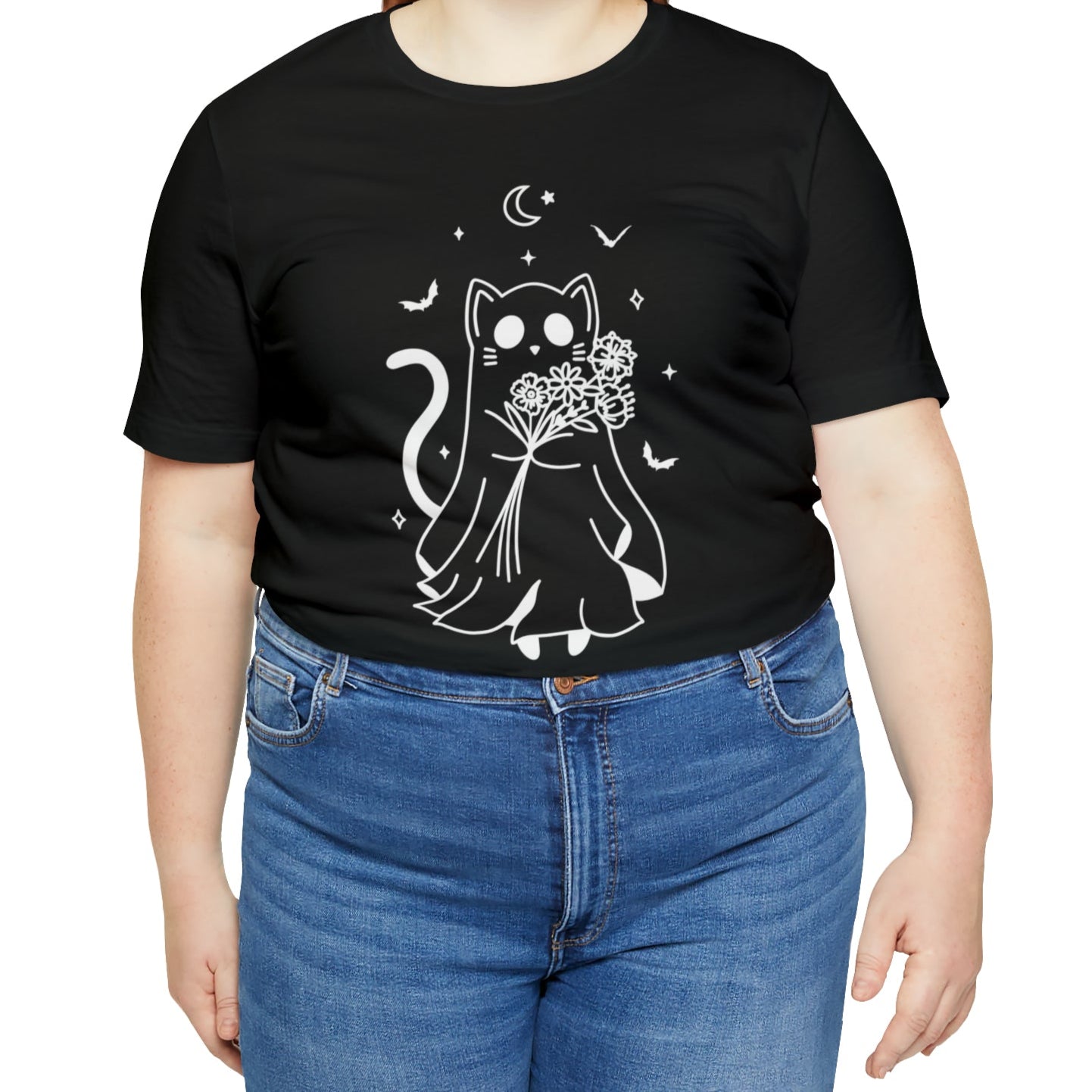 Ghost Kitty Top by The Dark Side of Fashion