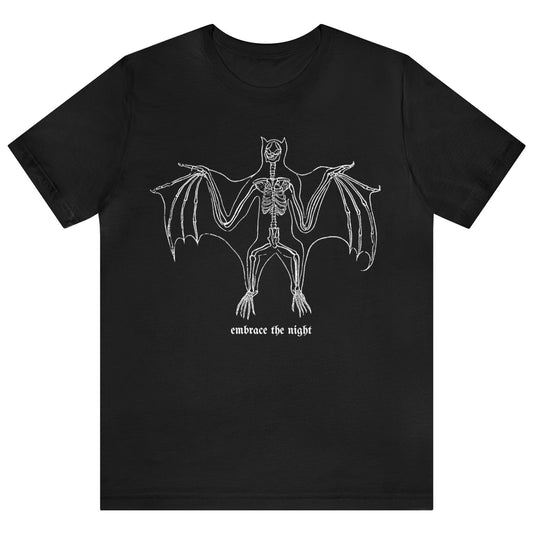 Embrace The Night Human Bat Skeleton Top by The Dark Side of Fashion