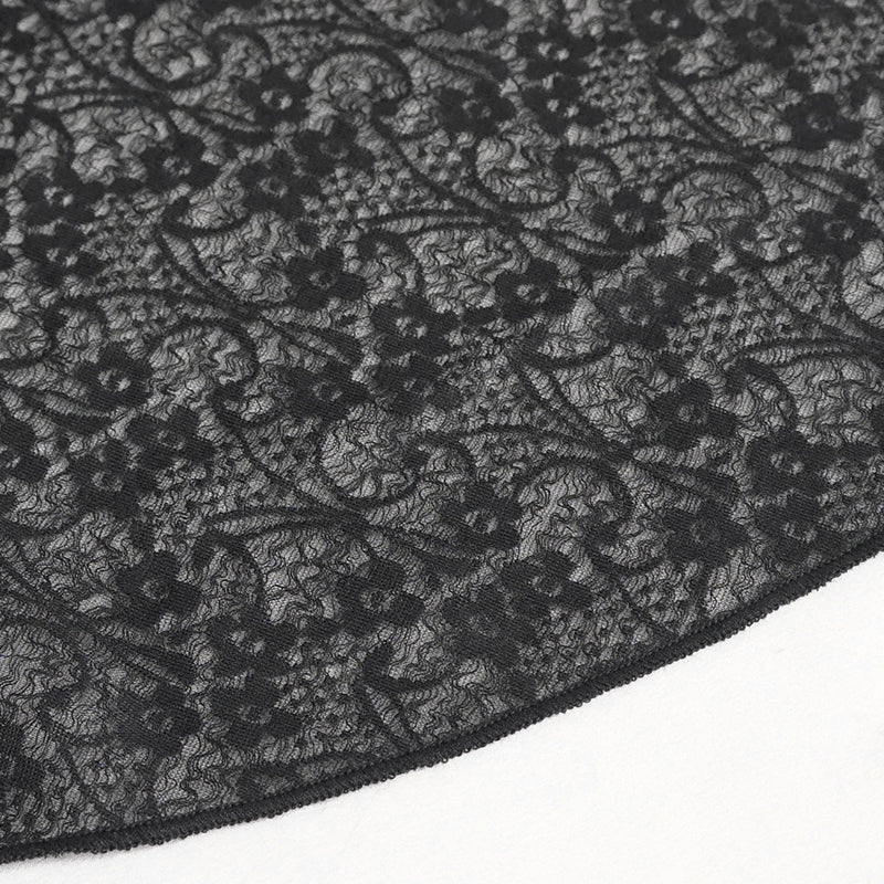 Marigold Gothic Lace Blouse Top by Devil Fashion