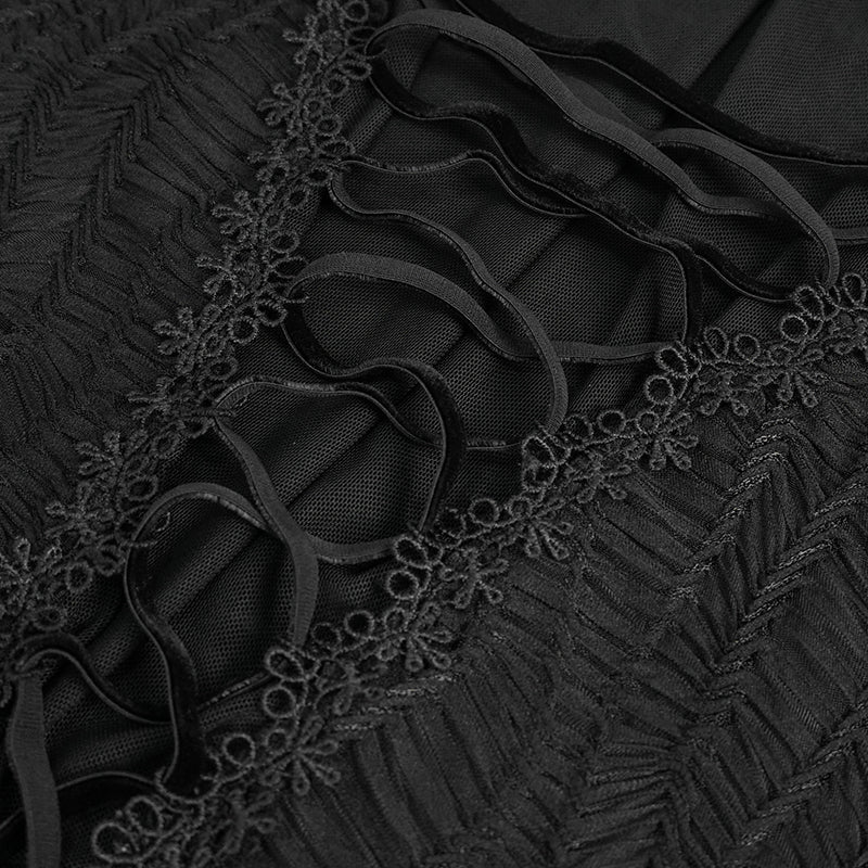 Lost In The Fog Gothic Top by Eva Lady