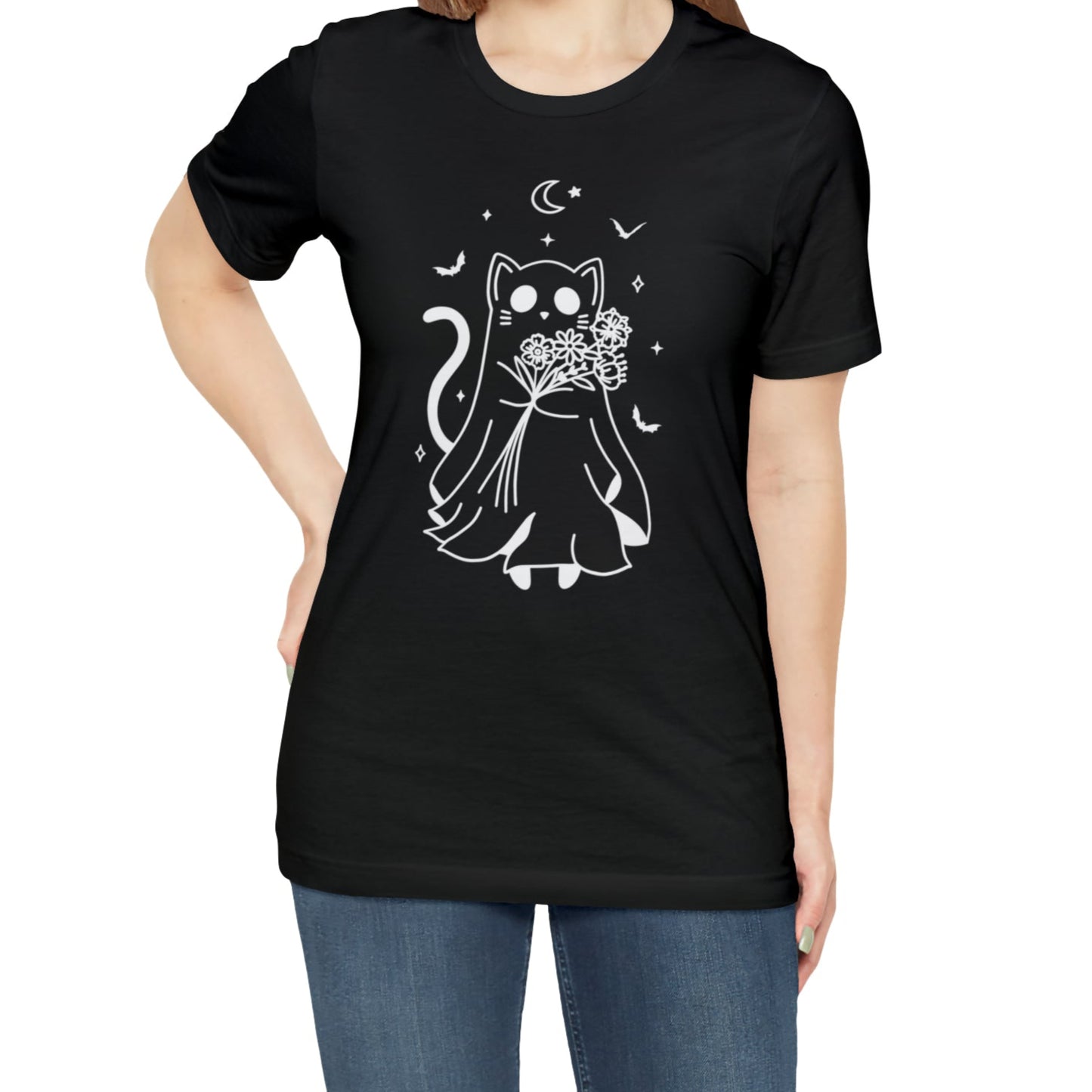 Ghost Kitty Top by The Dark Side of Fashion