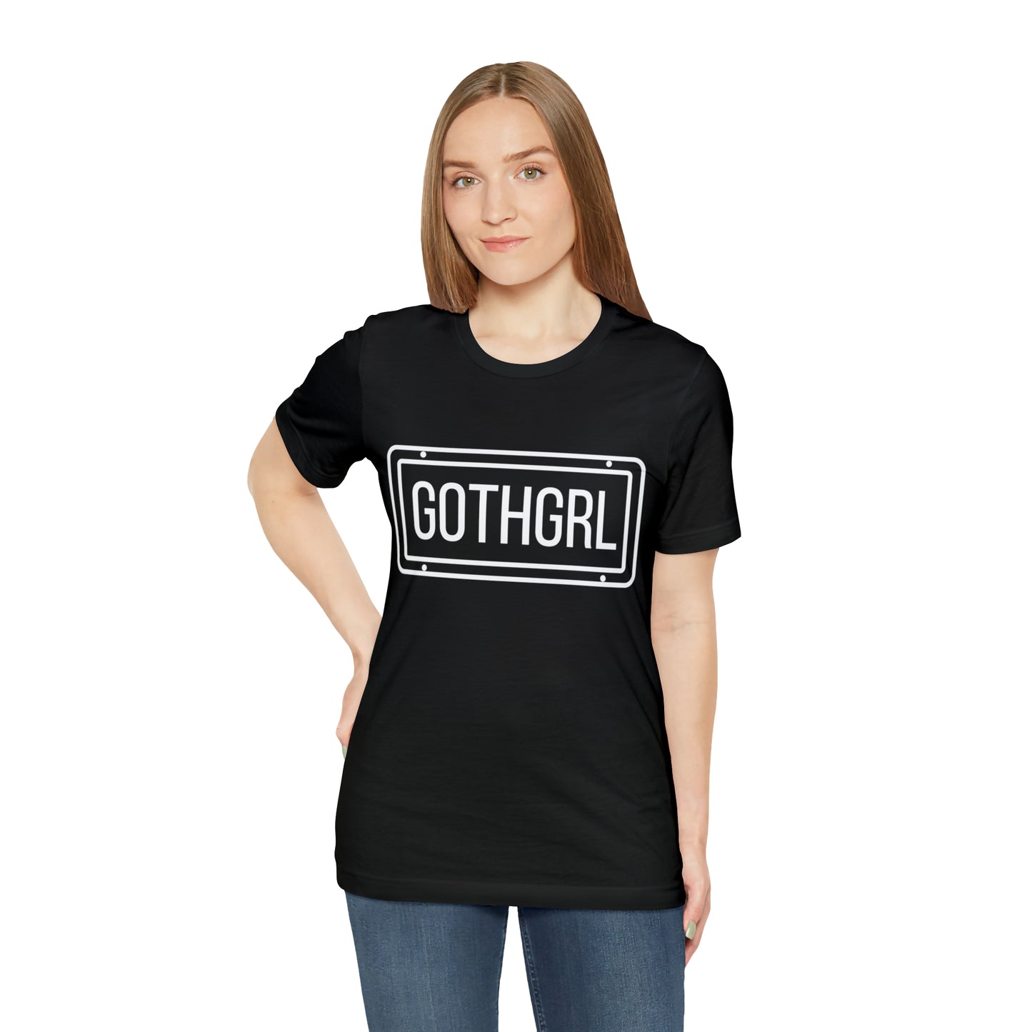 GOTHGRL License Plate Top by The Dark Side of Fashion