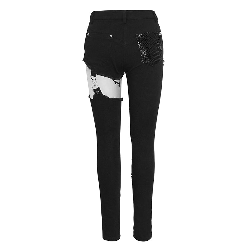 Mayhem Shredded Pants by Devil Fashion