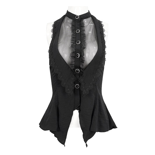 Millie Gothic Halter Top by Devil Fashion