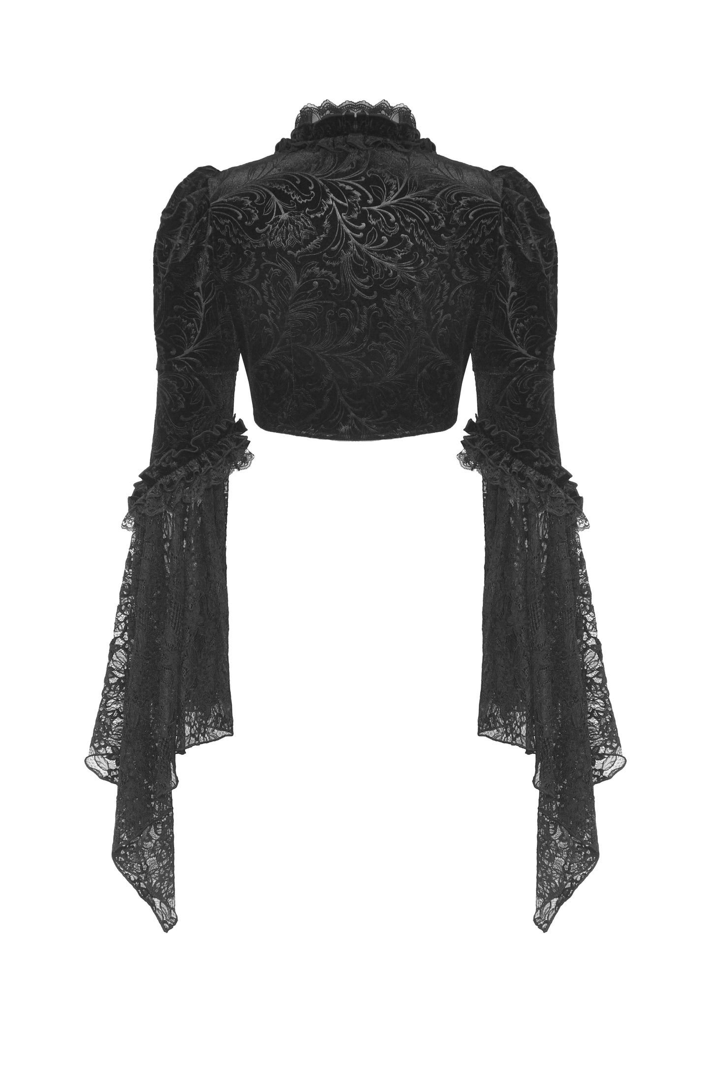 Hemlock Velvet Bolero Jacket Top by Dark In Love