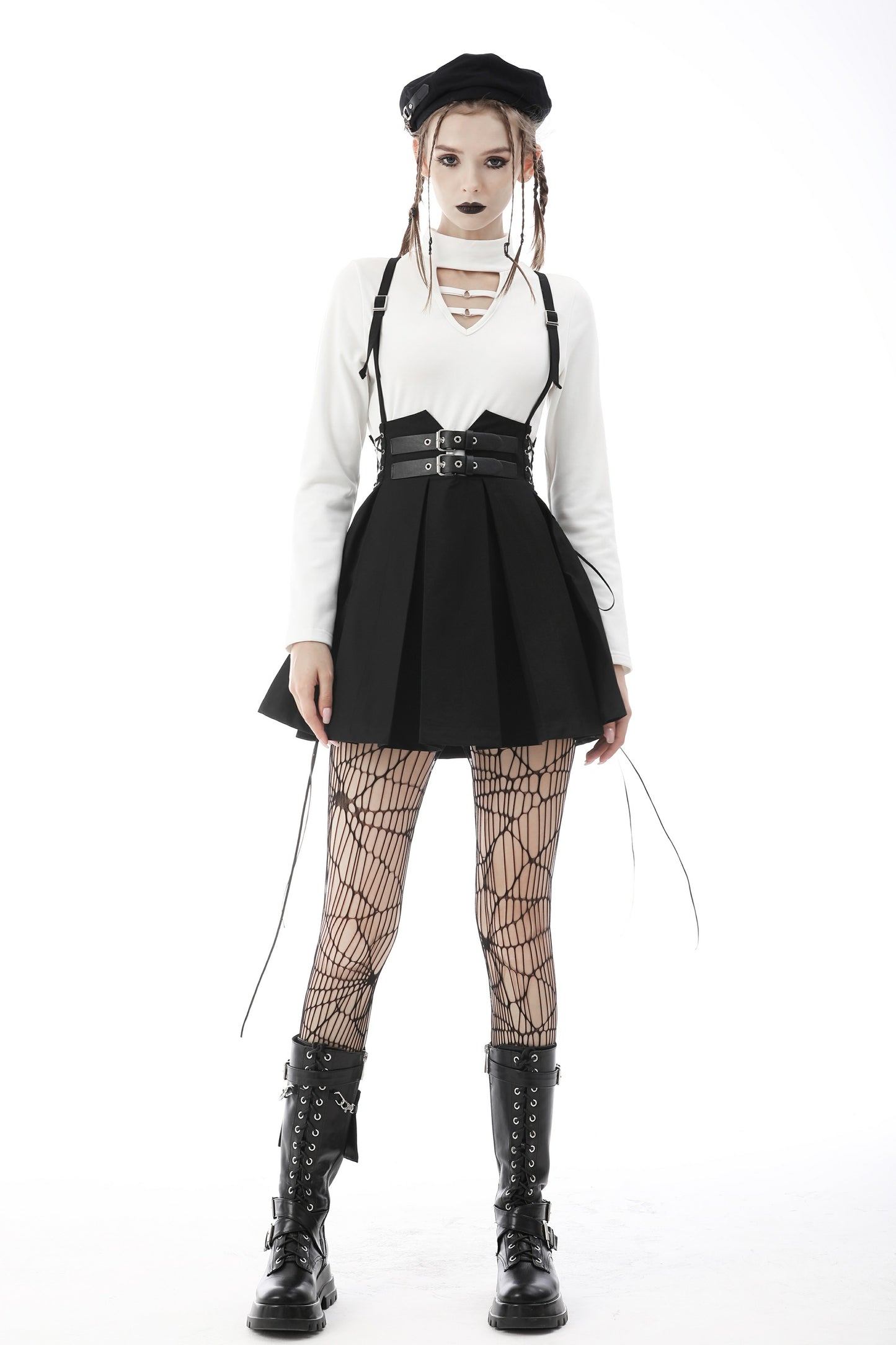 Rosalind Suspender Skirt Dress by Dark In Love