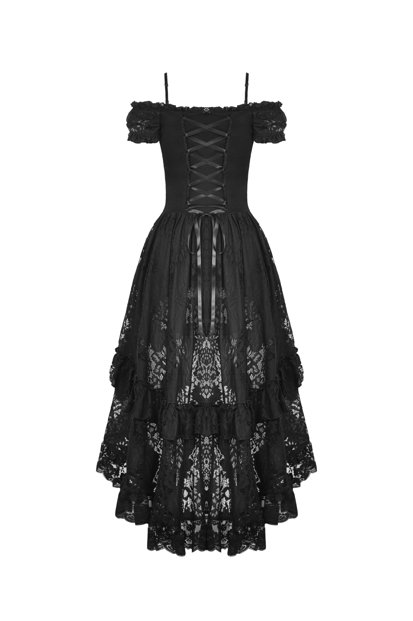 Bouquets & Poetry Gothic Lace Dress by Dark In Love