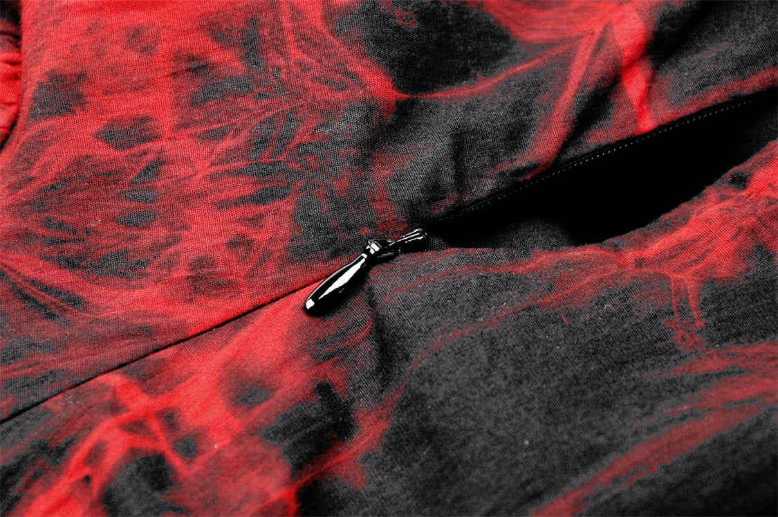 Glowing Embers Gothic Halter Dress by Dark In Love