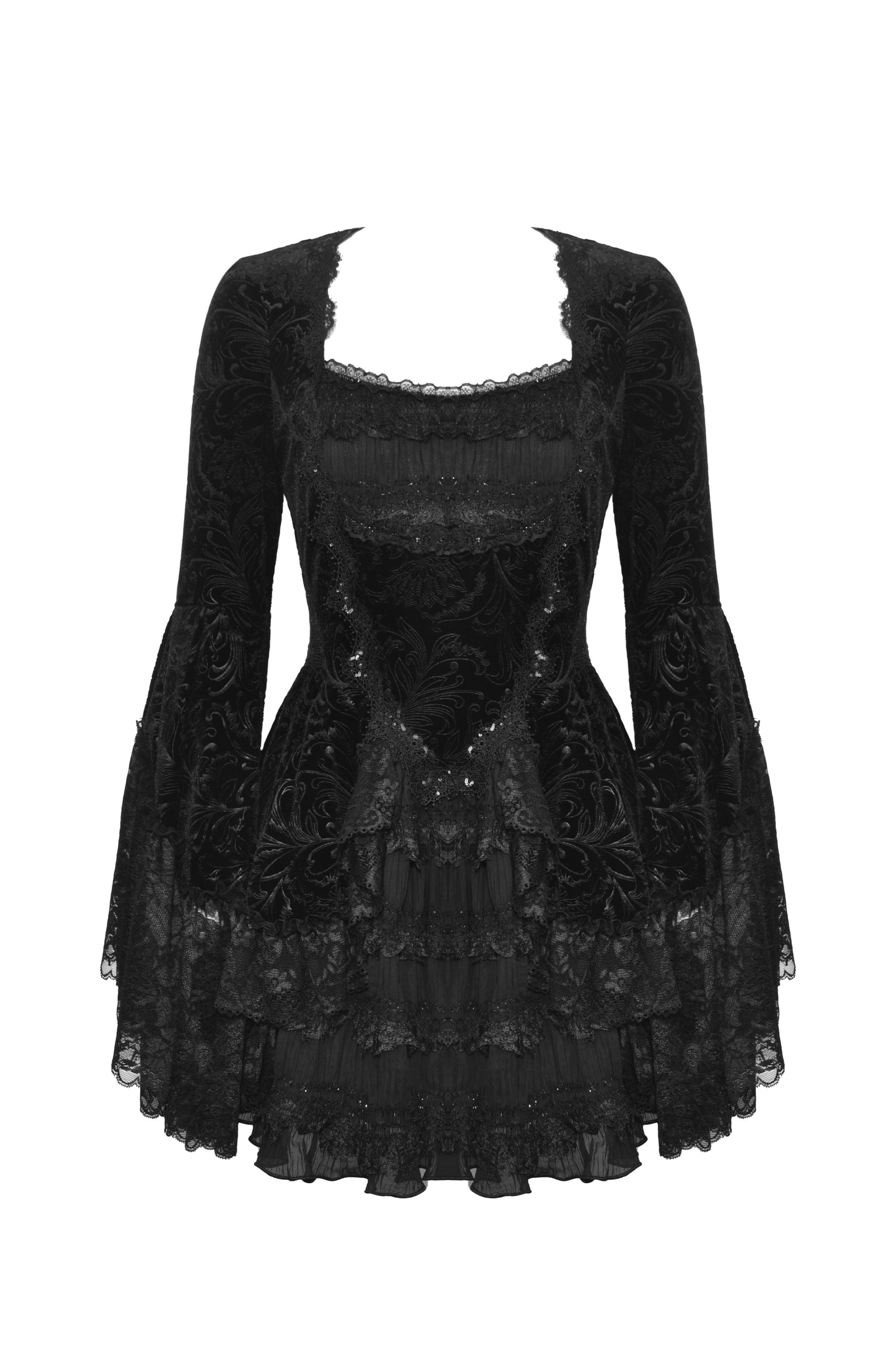 Gothic Antoinette Velvet Dress by Dark In Love