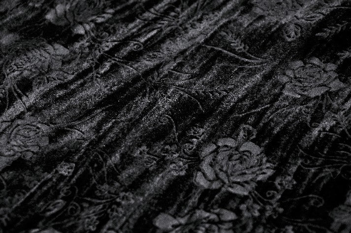 Gothic Belladonna Lace Trim Dress by Dark In Love
