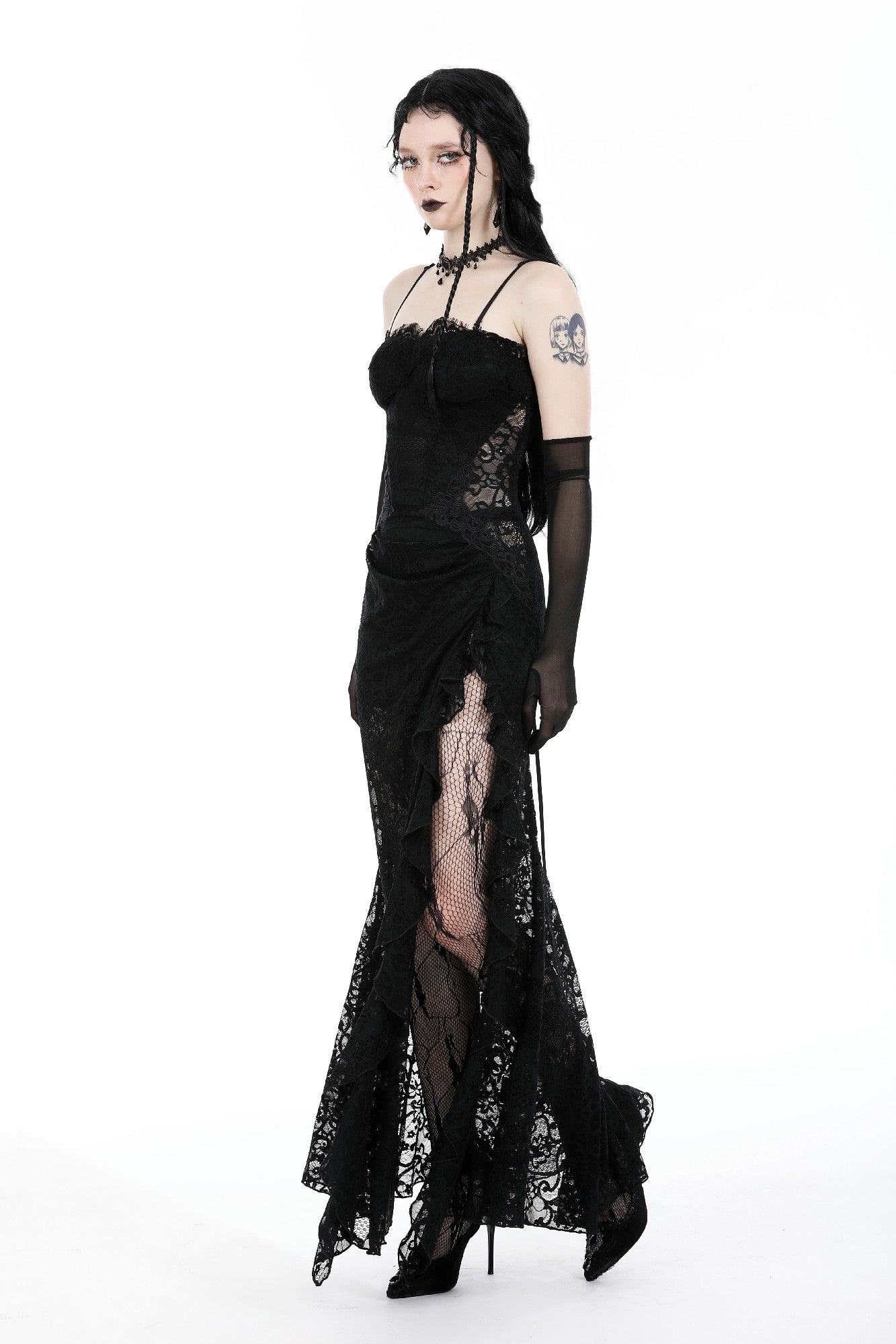 Dark Haus Gothic Lace Dress by Dark In Love