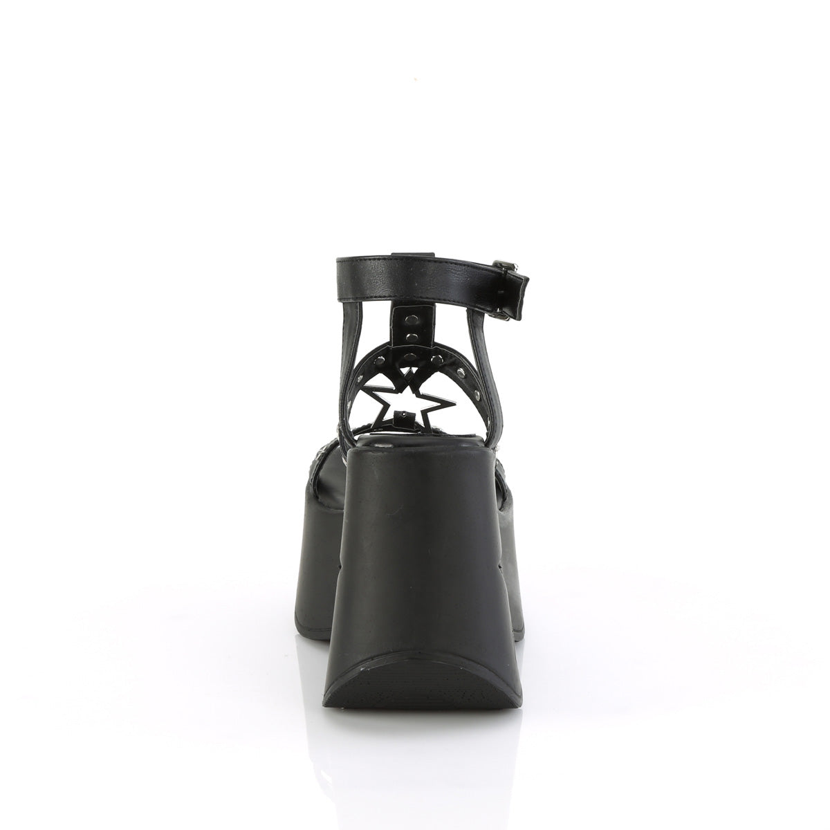 DYNAMITE-12 Star Studded Platform Sandal Shoes by Demonia