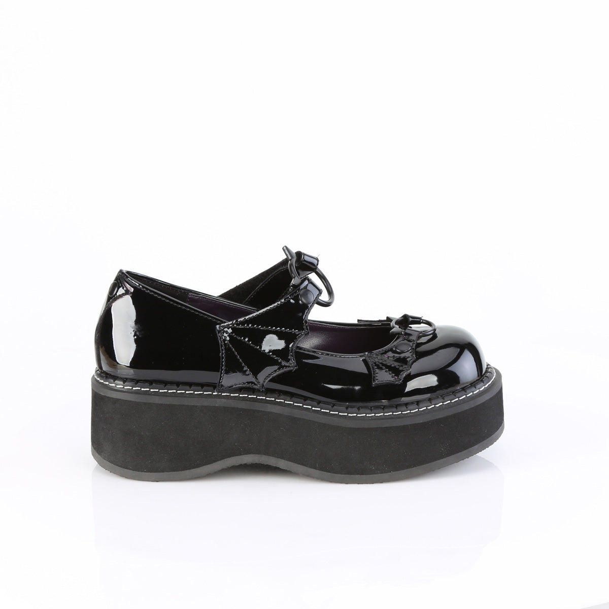 EMILY-23 Batwing Maryjane Shoes by Demonia