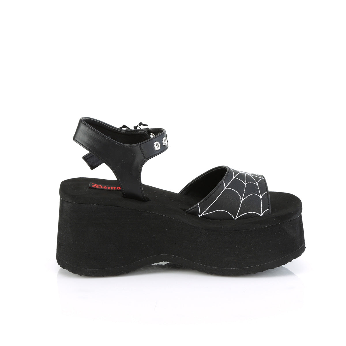 FUNN-10 Spiderweb Sandal Shoes by Demonia