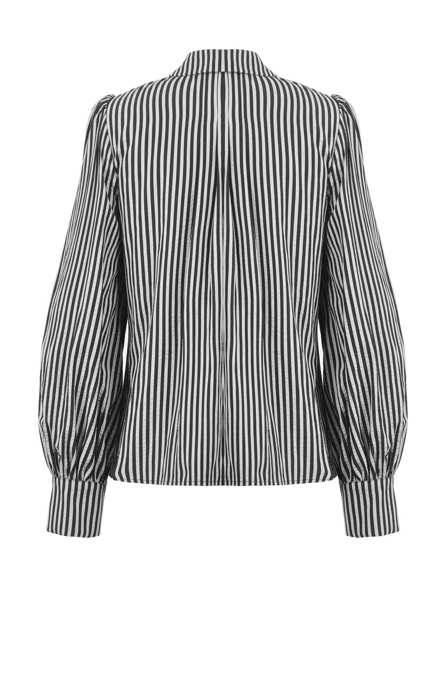 Lilah Gothic Lolita Striped Blouse Top by Dark In Love