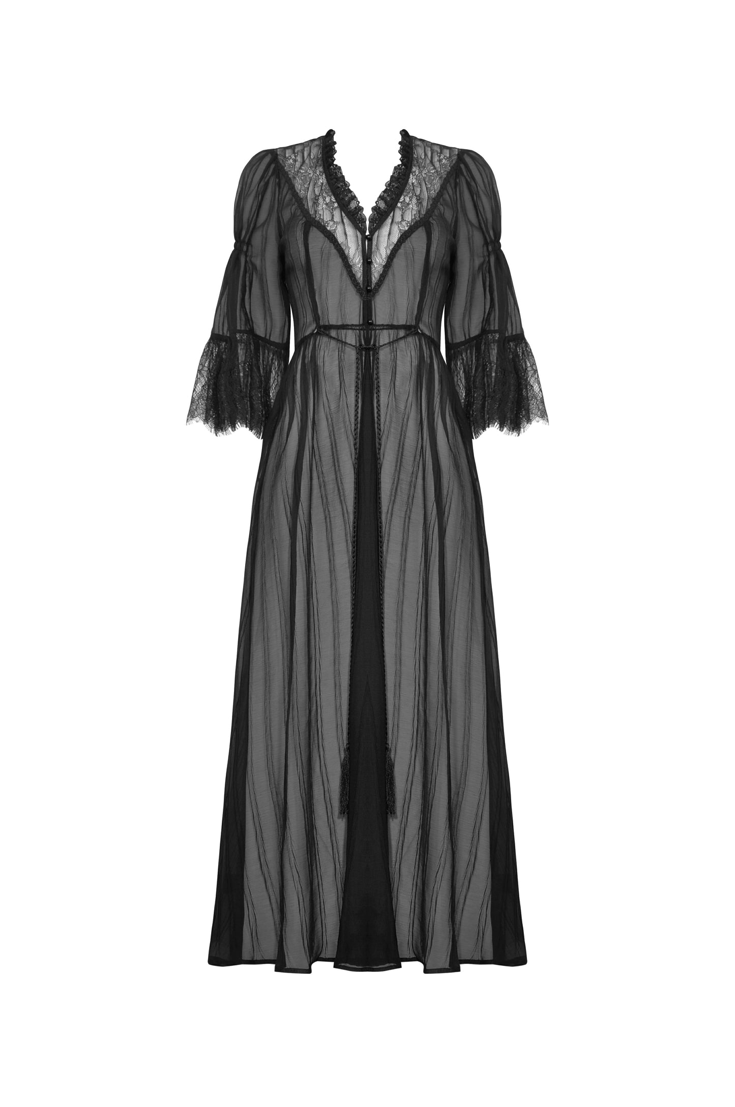 Twilight Gothic Mesh Cardigan Dress by Dark In Love