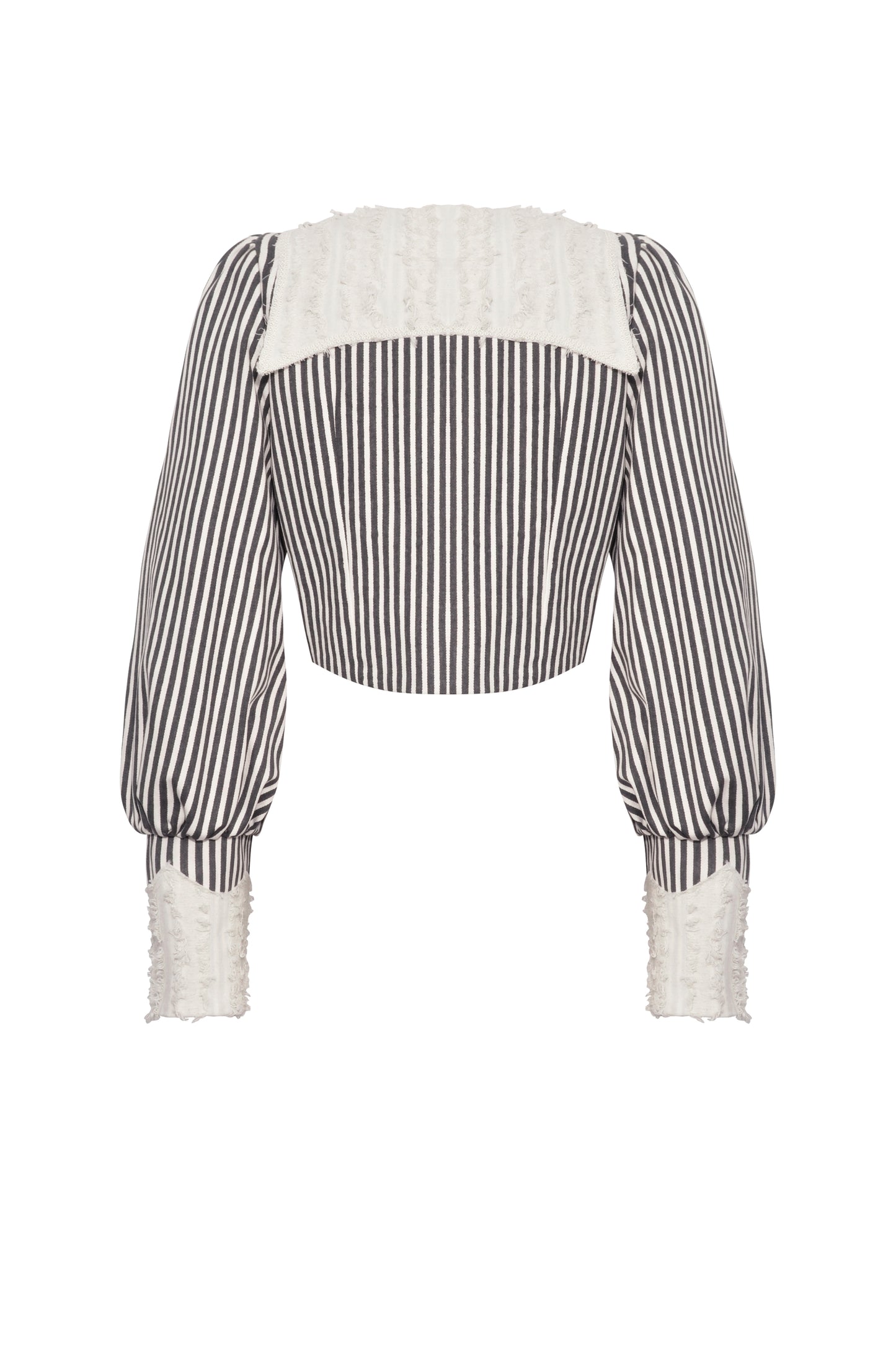 Antique Doll Striped Jacket by Dark In Love