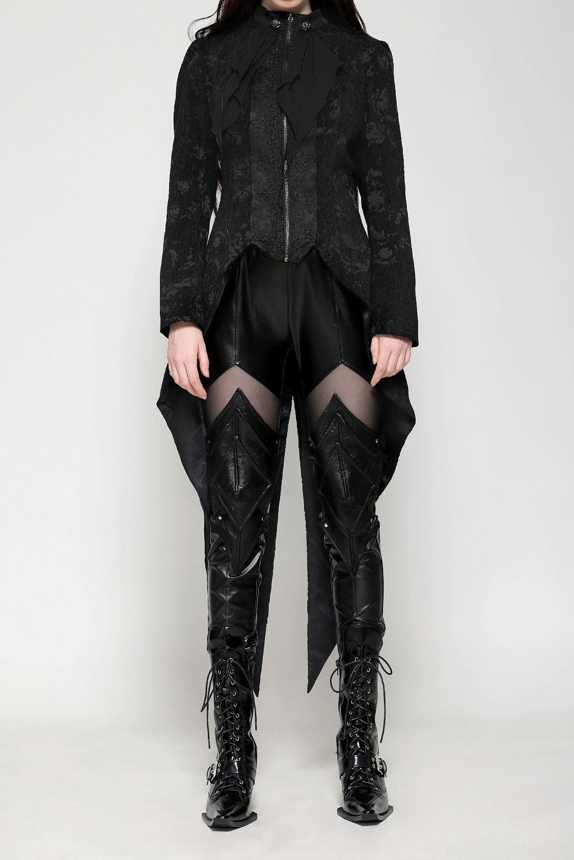 Waiting To Feed Gothic Vampire Tailcoat Jacket by Dark In Love