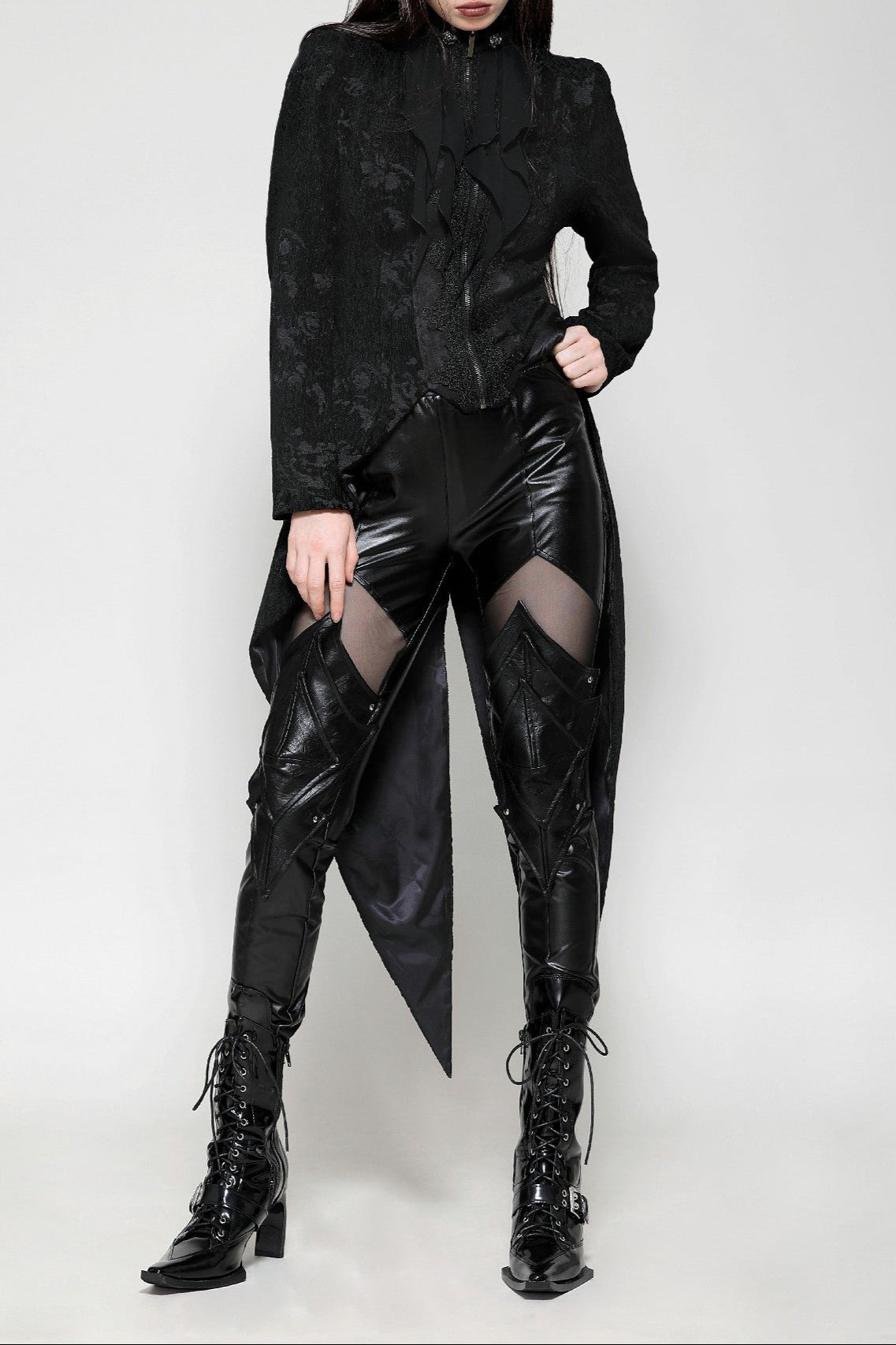 Waiting To Feed Gothic Vampire Tailcoat Jacket by Dark In Love