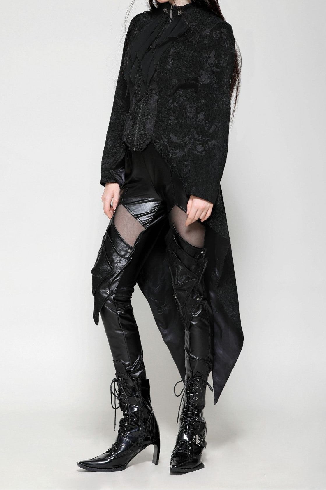 Waiting To Feed Gothic Vampire Tailcoat Jacket by Dark In Love