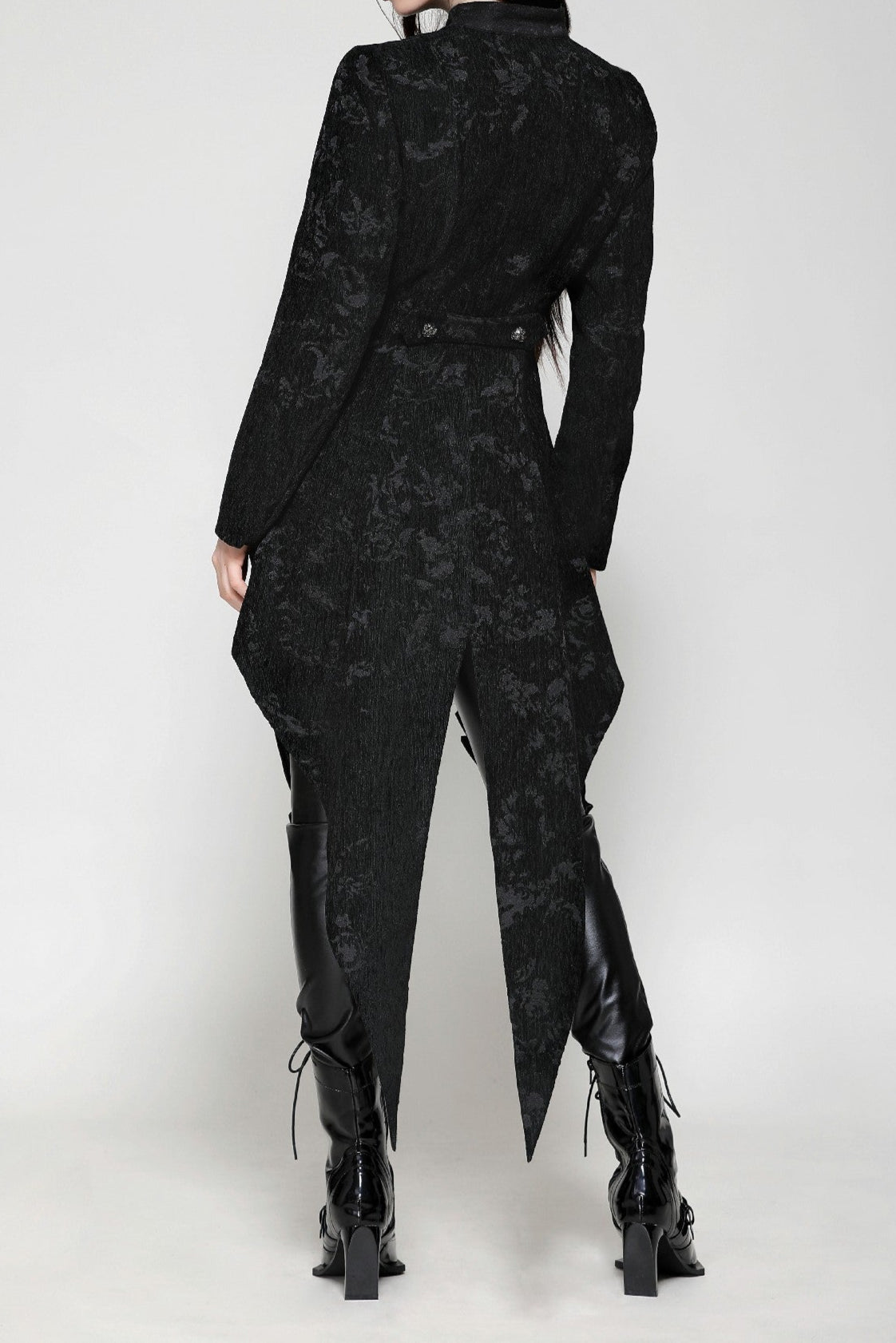 Waiting To Feed Gothic Vampire Tailcoat Jacket by Dark In Love