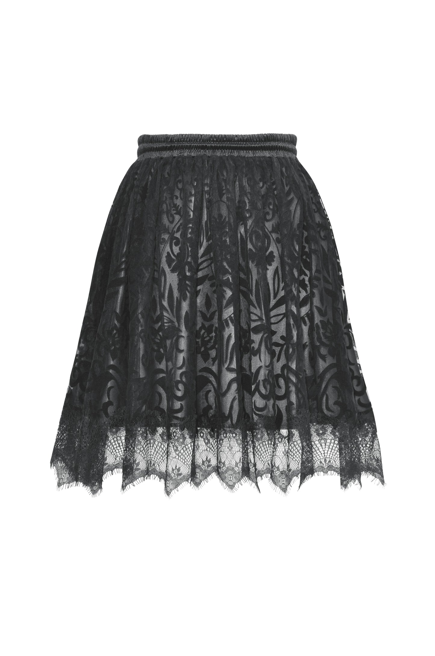 Gothic Pattern Dollie Skirt by Dark In Love