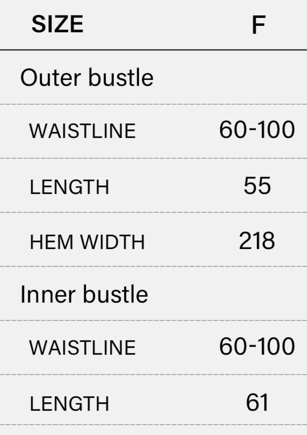 Dita Von Gothic Hoop Skirt by Devil Fashion