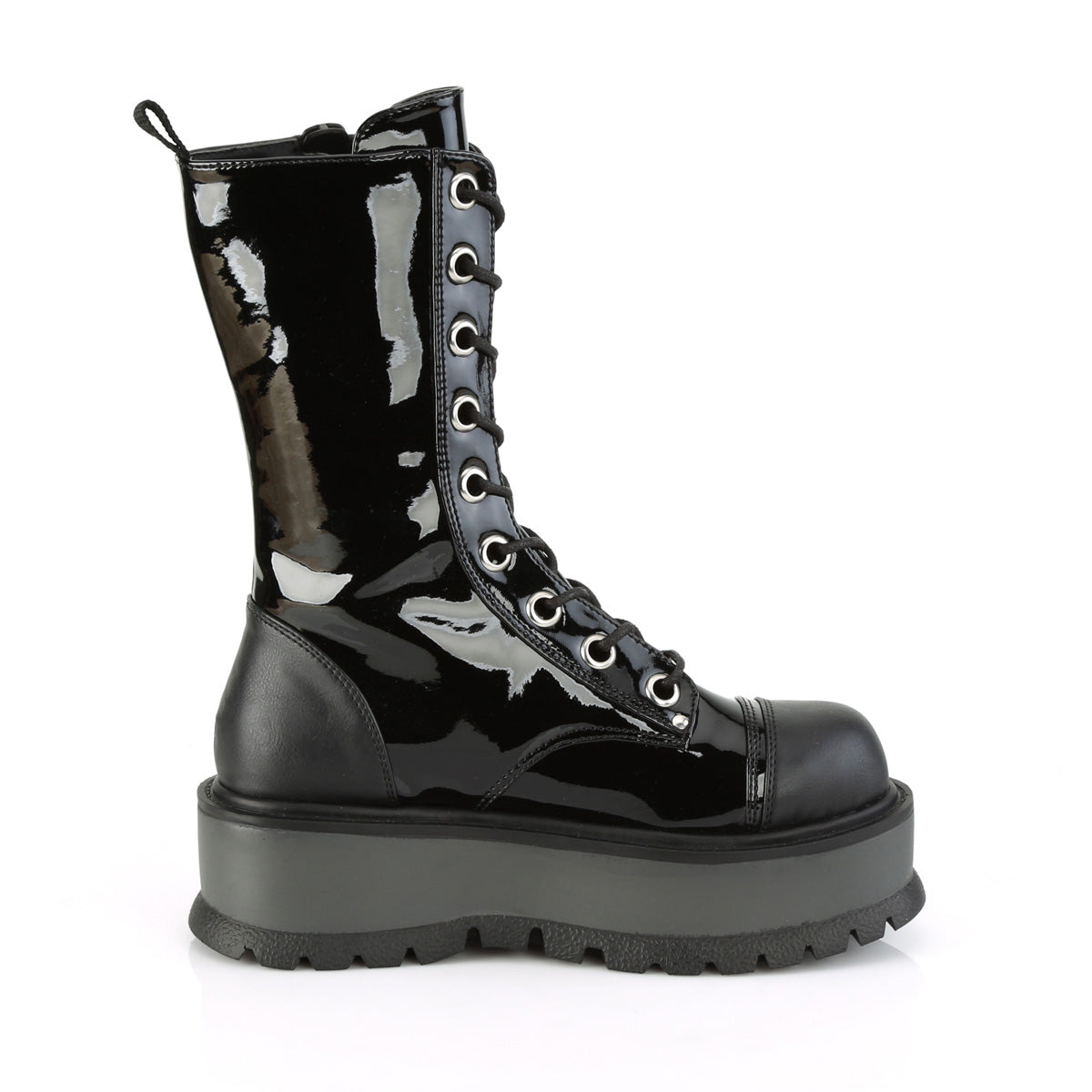 SLACKER-220 Platform Boots by Demonia