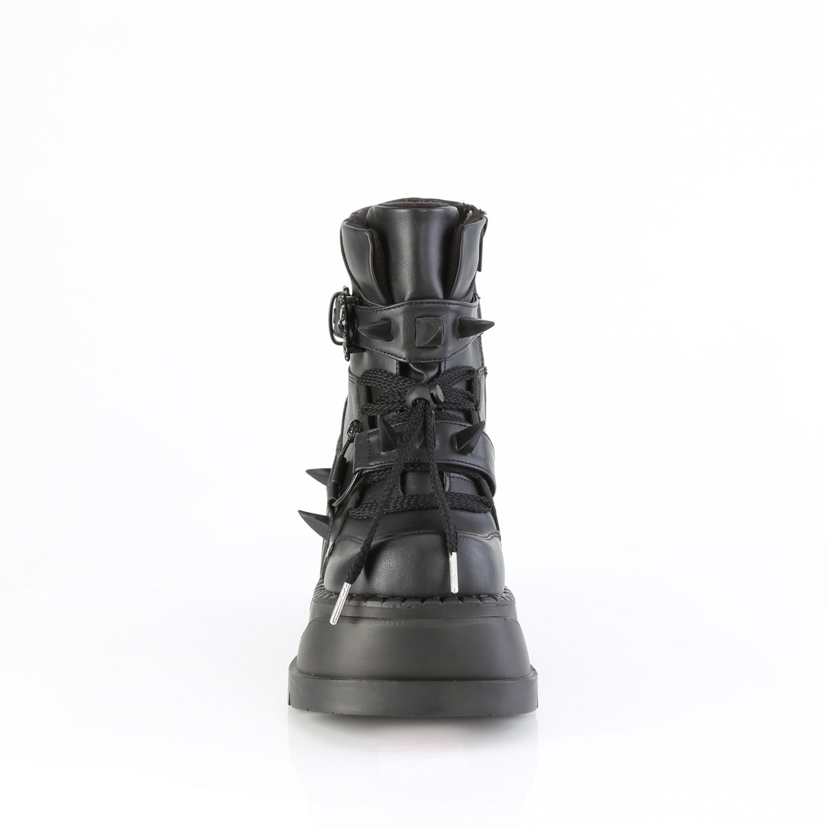 STOMP-60 Wedge Platform Boots by Demonia