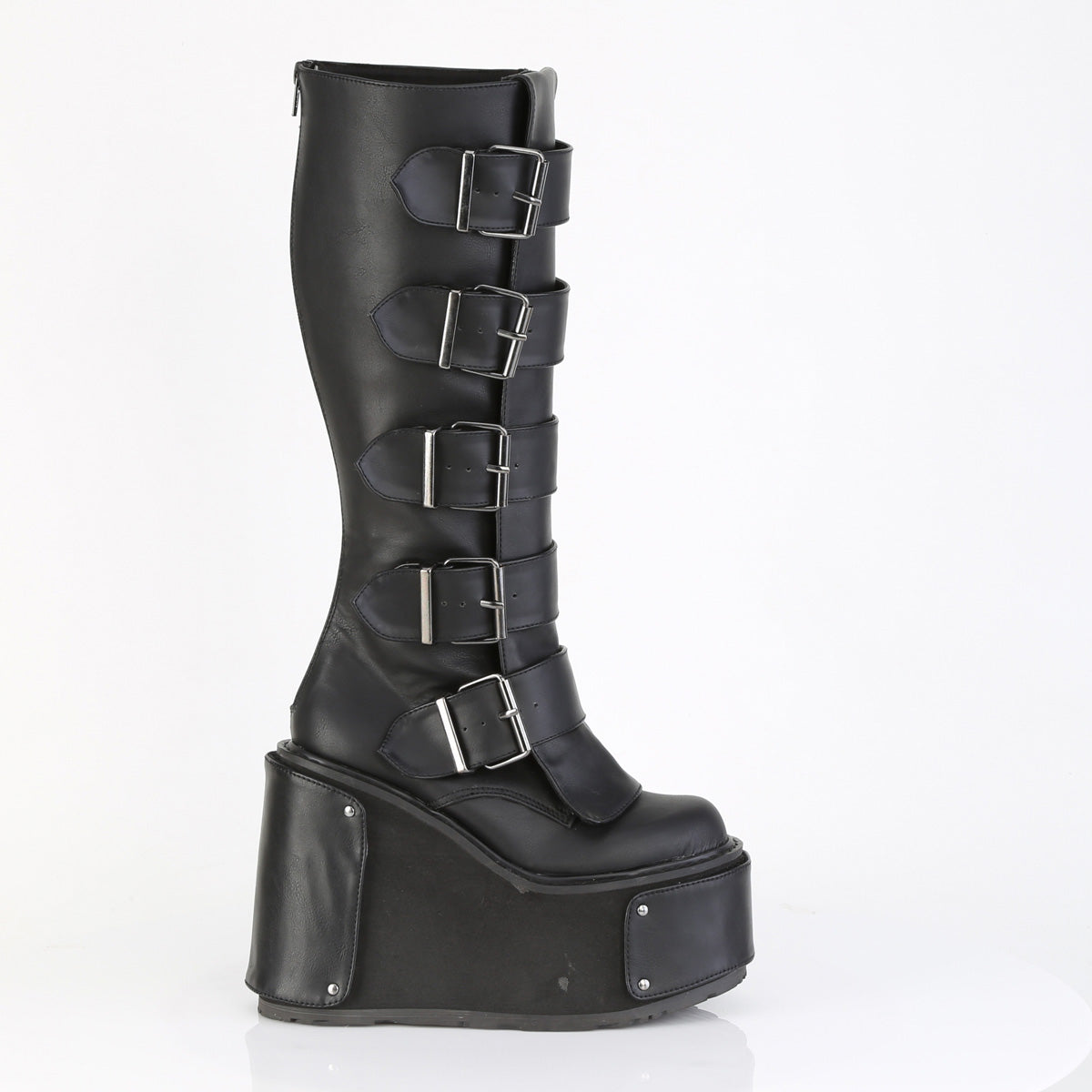 TRANSFORMER-800 Wedge Platform Boots by Demonia