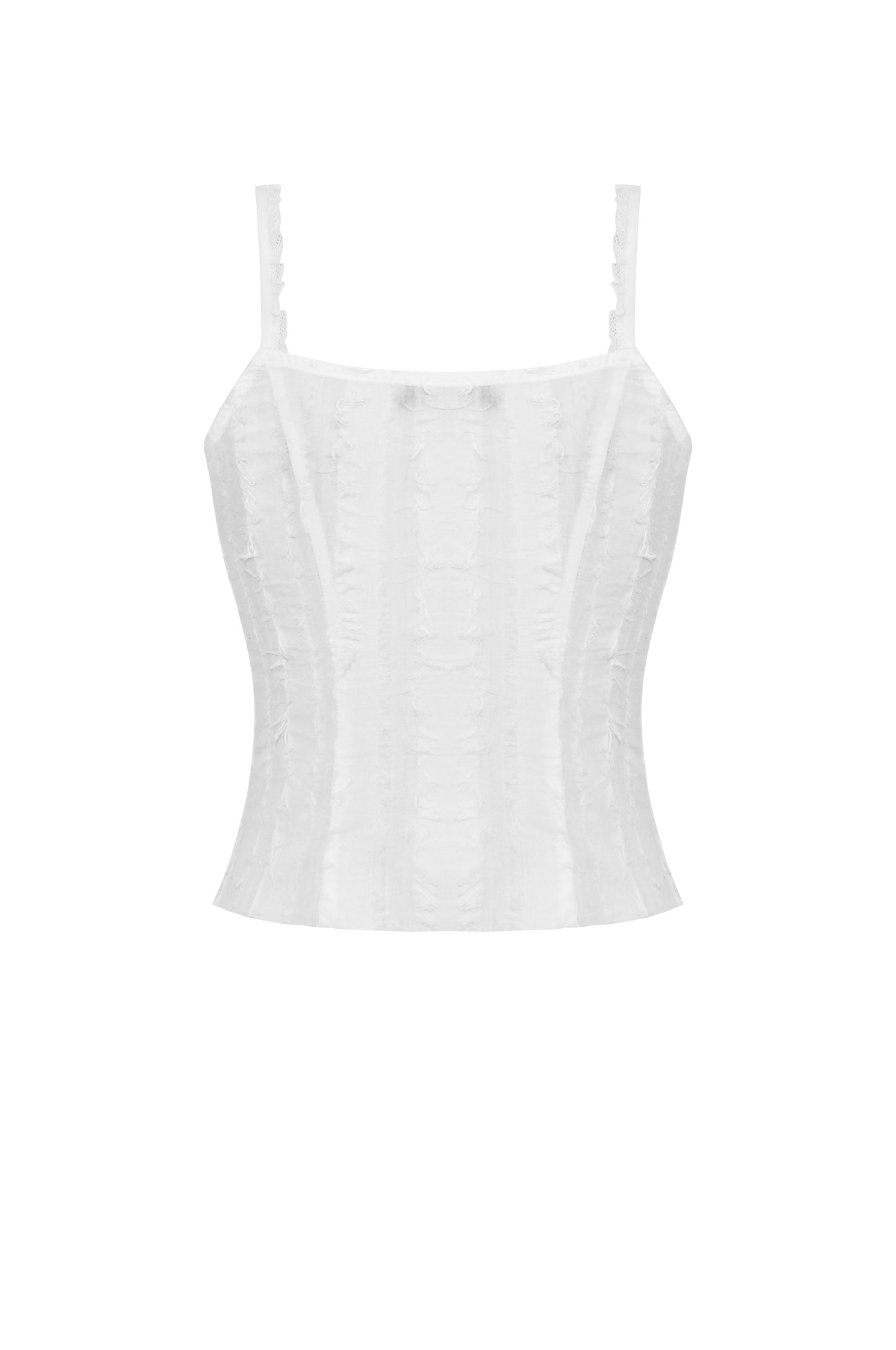 Good Girl Jane Lace Frill Crop Top by Dark In Love