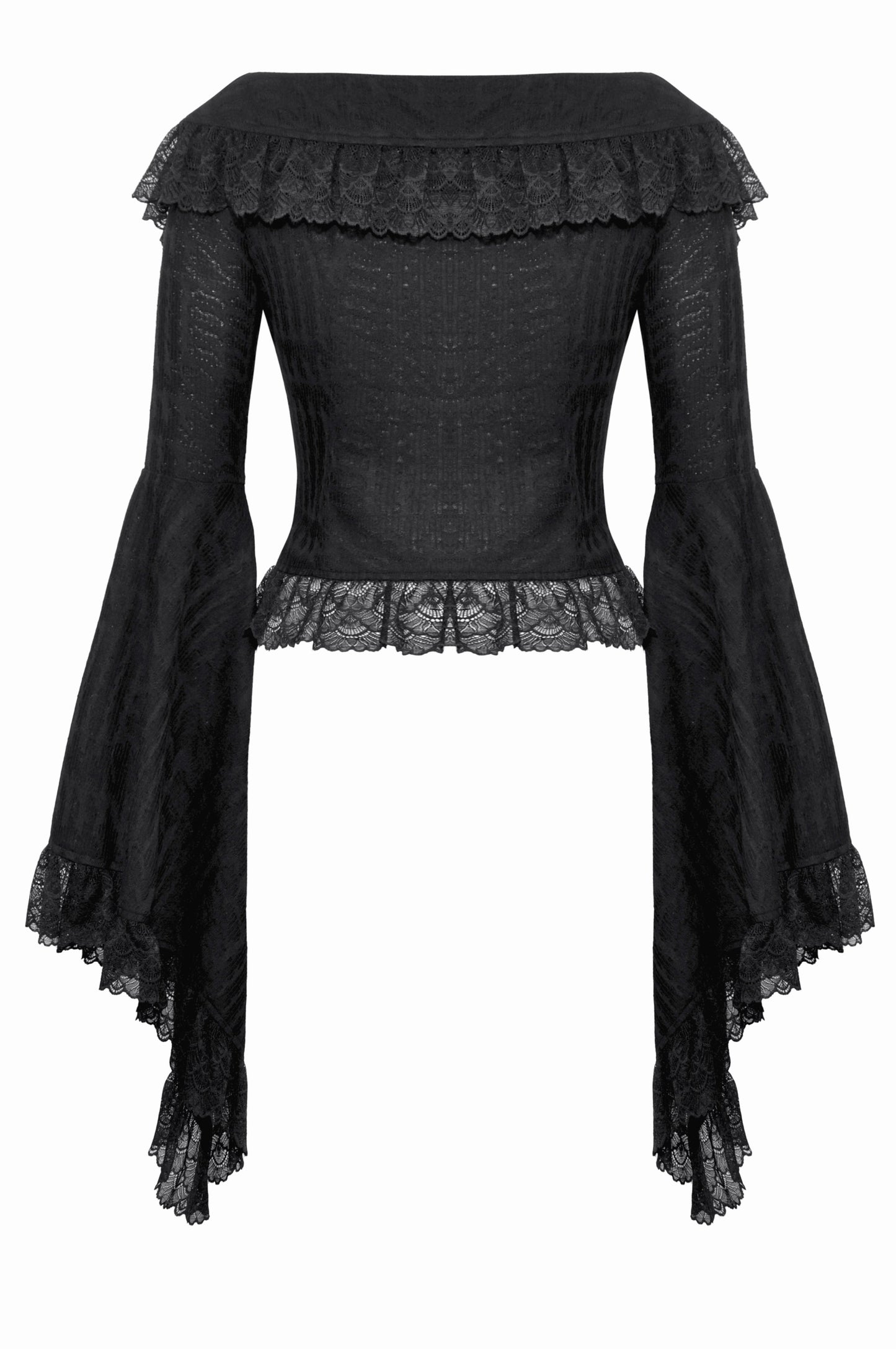 Kissing In The Rain Gothic Top by Dark In Love