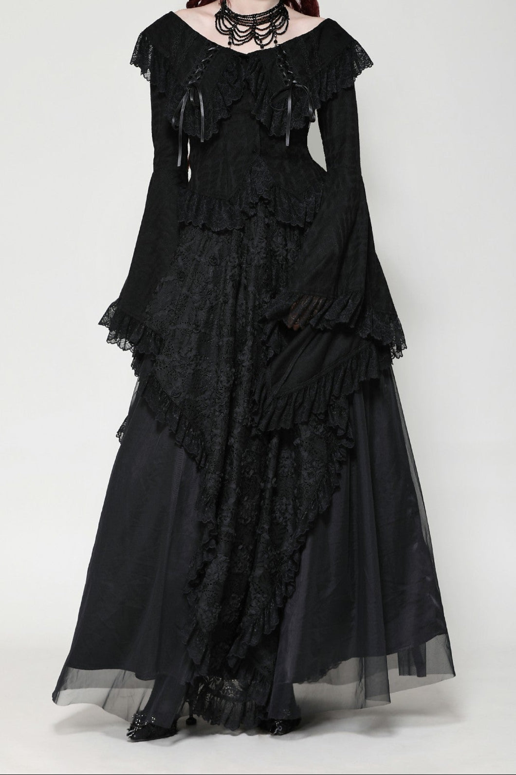 Kissing In The Rain Gothic Top by Dark In Love