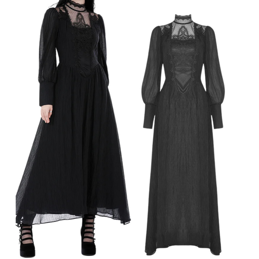 Solitude Gothic Maxi Dress Dark In Love