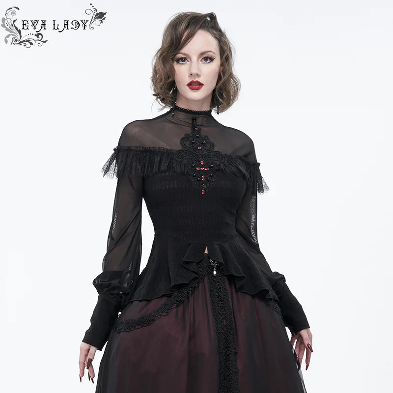 Damian Darling Gothic Top by Eva Lady